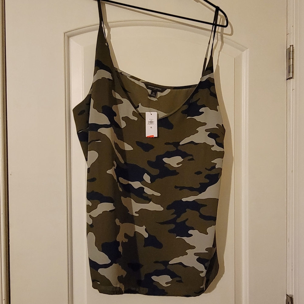Camouflage Tank Blouse